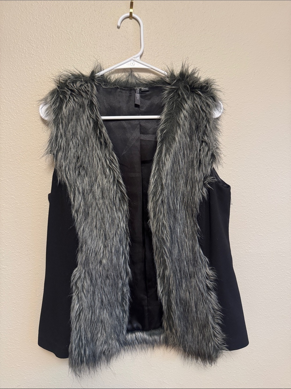 Grey and Black Vest